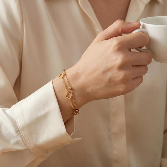 Double Clover Bracelet