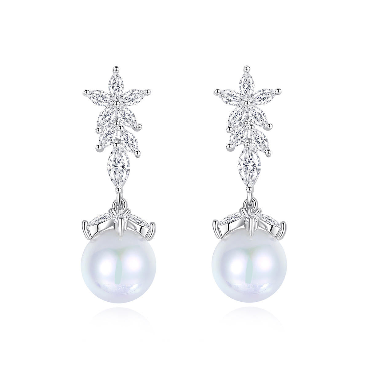 Flower Leaf Earrings