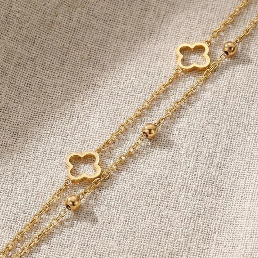 Double Clover Bracelet